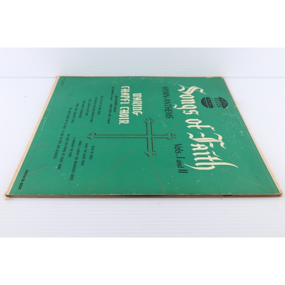 Waring Chapel Choir Songs Of Faith Hymn-Anthems Vol. I & II, LP Record DL 8039 - Picture 6 of 16
